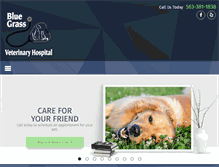 Tablet Screenshot of bluegrassvet.com